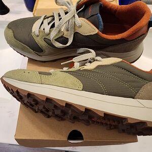 Merrell Green and Tan Athletic Shoes